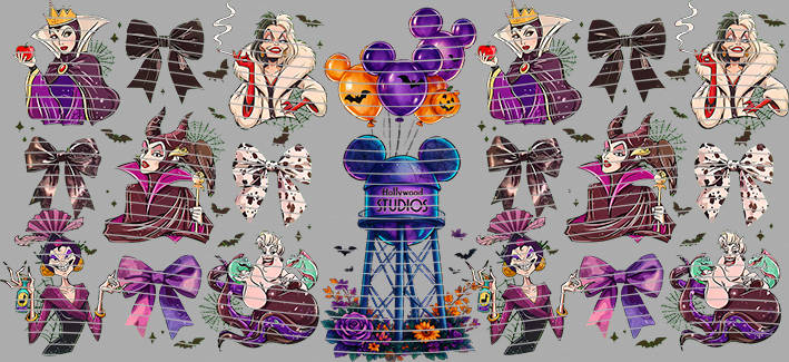 16oz Disney style-D-2964